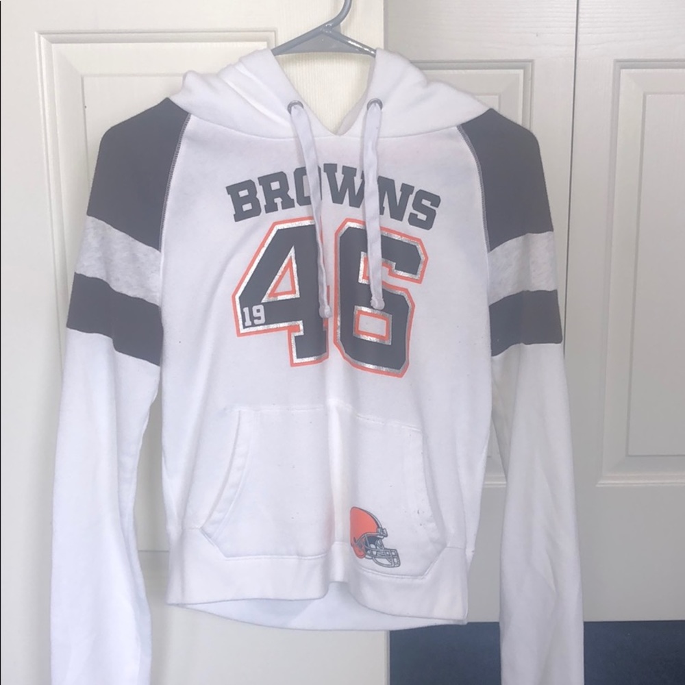 Medium Cleveland Browns Hoodie by Pink